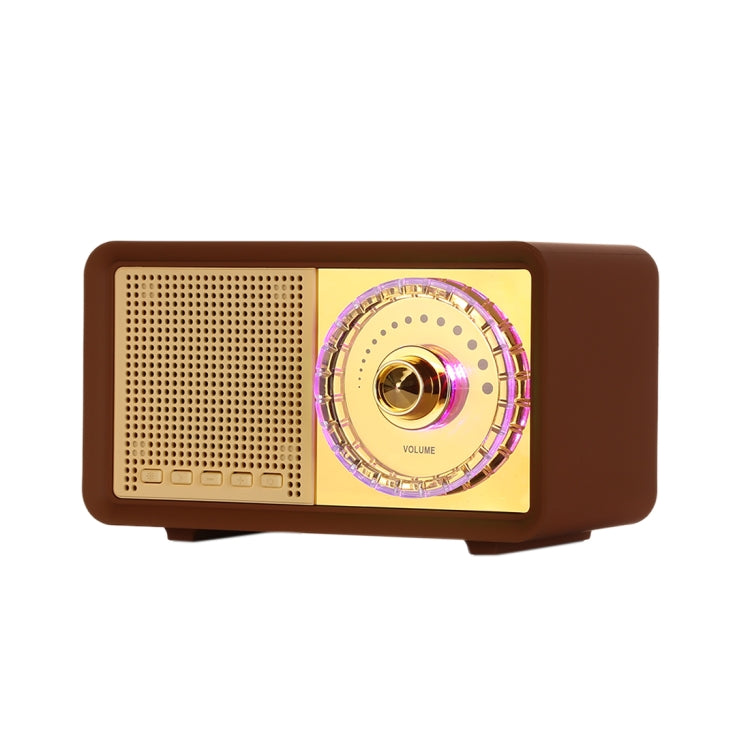 Avelena | MY100BT Retro Stereo Drahtlos Bluetooth Lautsprecher, Unterstützt TF-Karte / AUX / U-Disk / FM