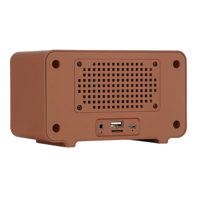 Avelena | MY100BT Retro Stereo Drahtlos Bluetooth Lautsprecher, Unterstützt TF-Karte / AUX / U-Disk / FM