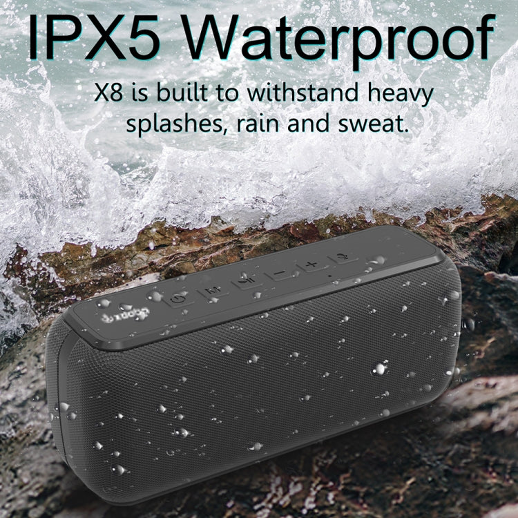 Avelena | XDOBO X8 60W Wireless Bluetooth Lautsprecher Outdoor Subwoofer Unterstützung TWS & TF Karte (Rot)