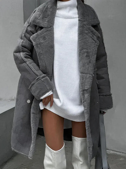 Avelena | Elegante Winddichte Sherpa-Jacke