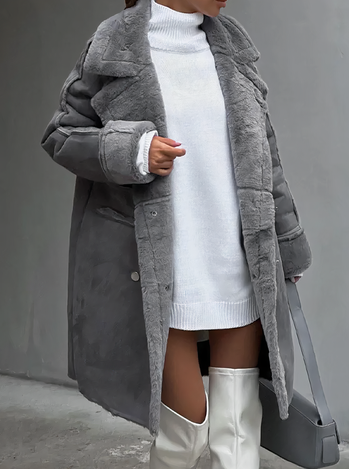 Avelena | Elegante Winddichte Sherpa-Jacke
