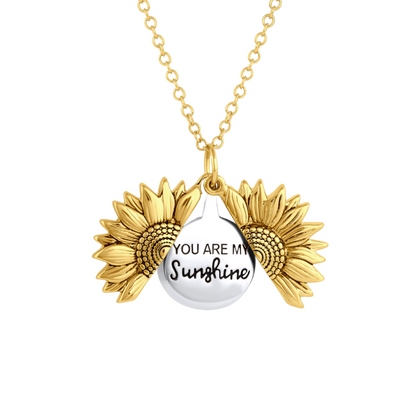 Avelena | Elegante Sonnenblume Damenkette