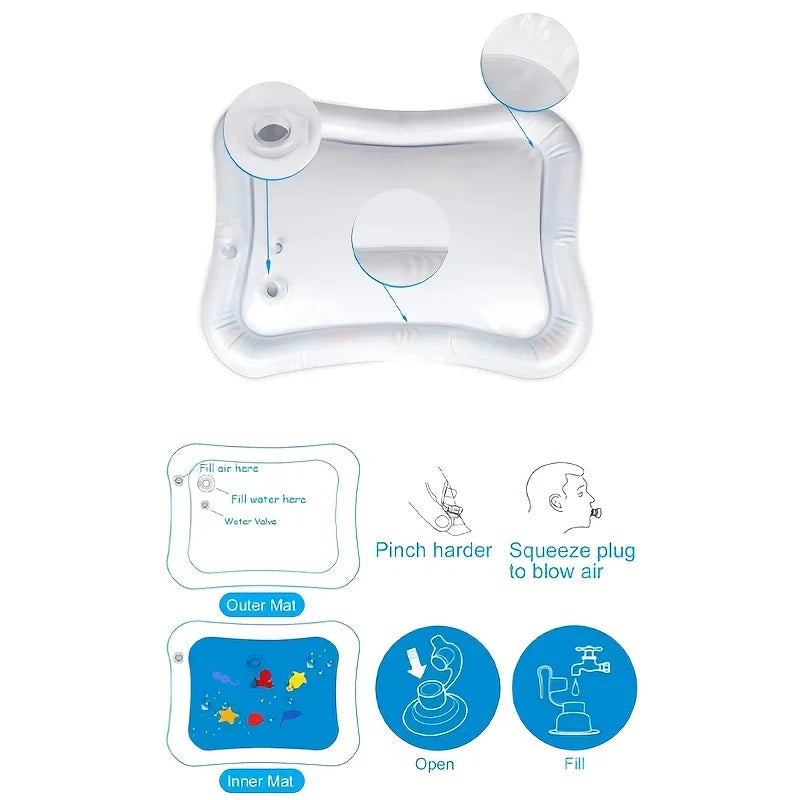 Avelena | Playland Interaktive Aufblasbare Wasser Matte Für Babys