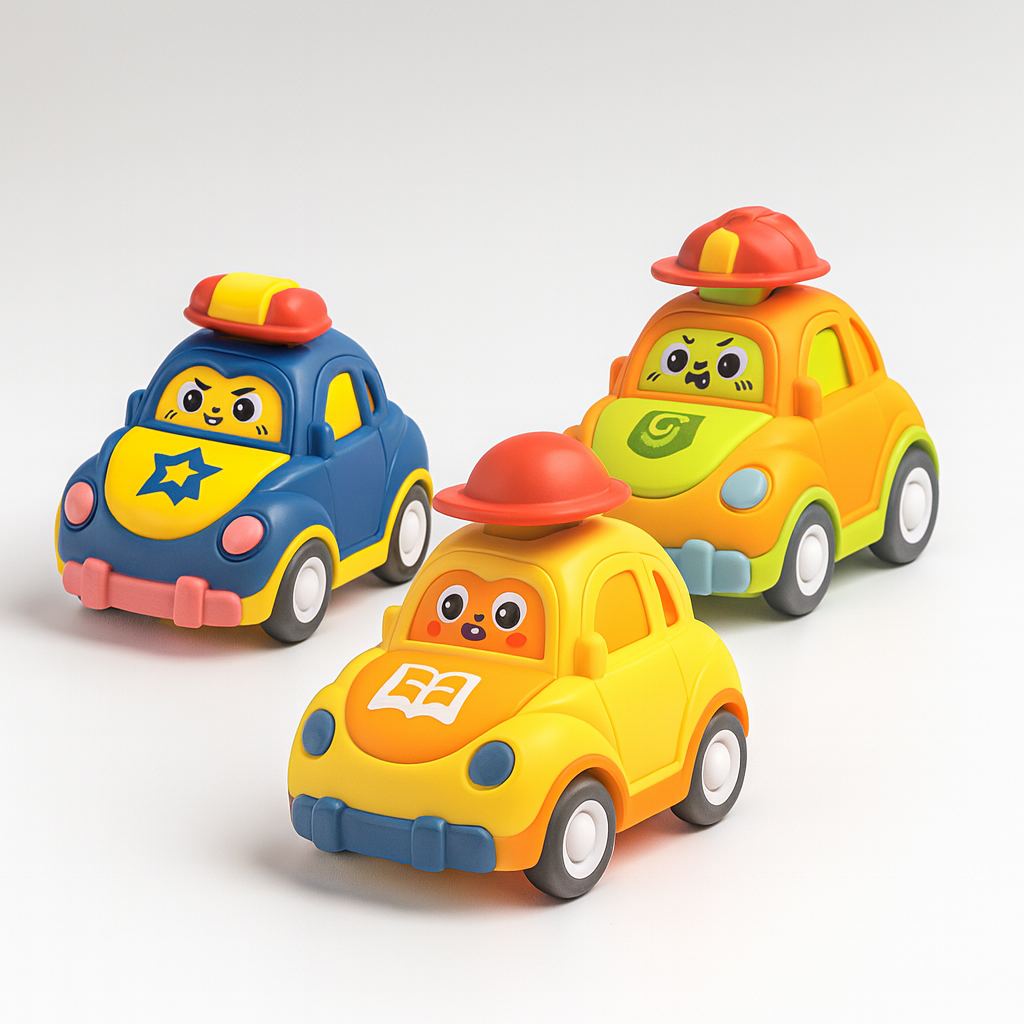 Avelena | Spielzeugautos Kunststoff Bildungsfahrzeug Spielset