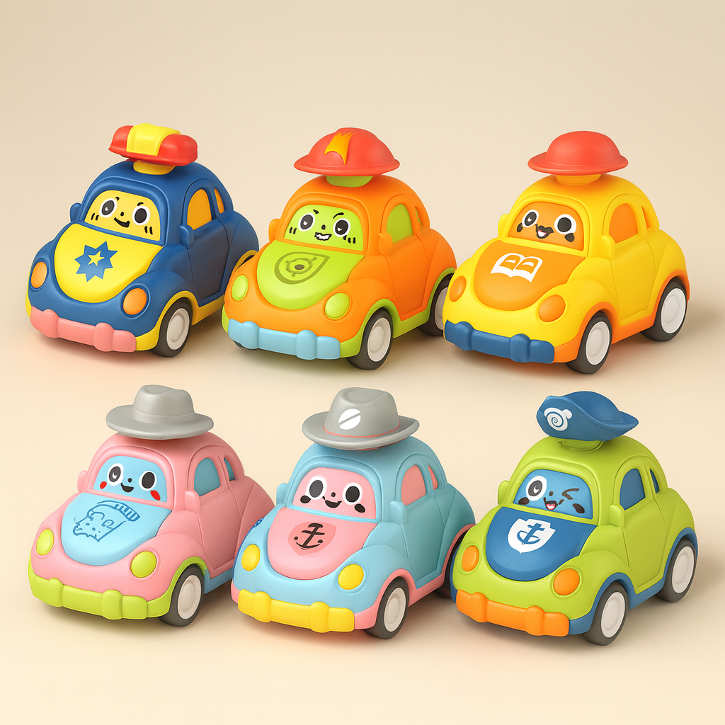 Avelena | Spielzeugautos Kunststoff Bildungsfahrzeug Spielset