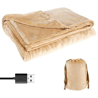 Avelena | kabelloses elektrisches Heizblanket | USB wiederaufladbare Fleece-Heizdecke