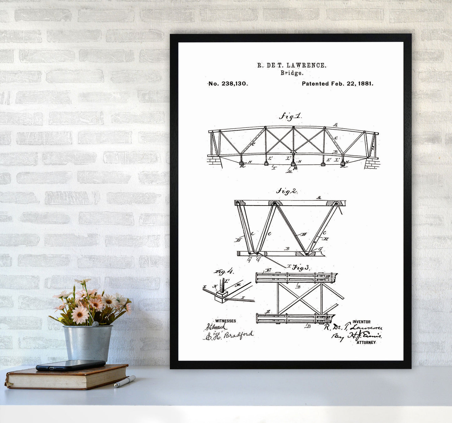 Avelena | Bridge Patent Kunst Druck