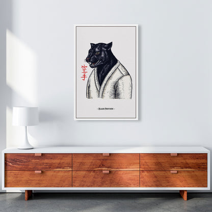 Avelena | Black Panther Kunstdruck von Jason Stanley