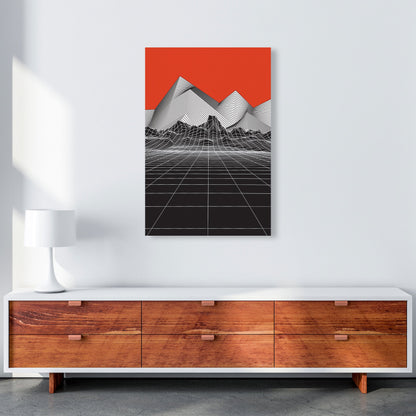 Avelena | Big Red Kunstdruck von Jason Stanley