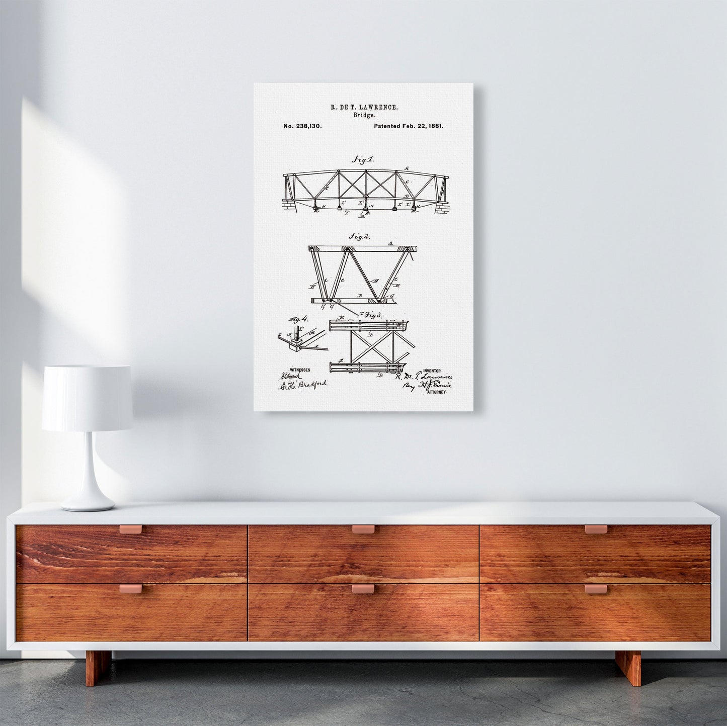 Avelena | Bridge Patent Kunst Druck