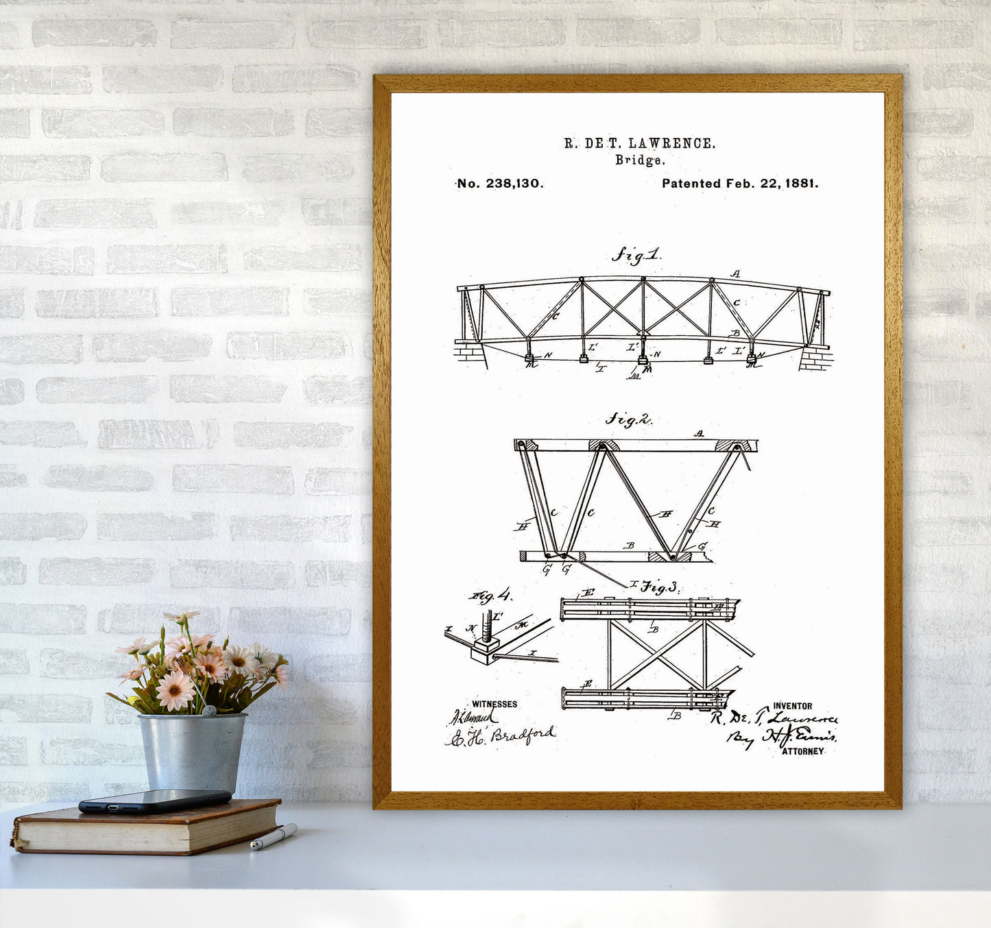 Avelena | Bridge Patent Kunst Druck