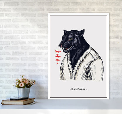 Avelena | Black Panther Kunstdruck von Jason Stanley