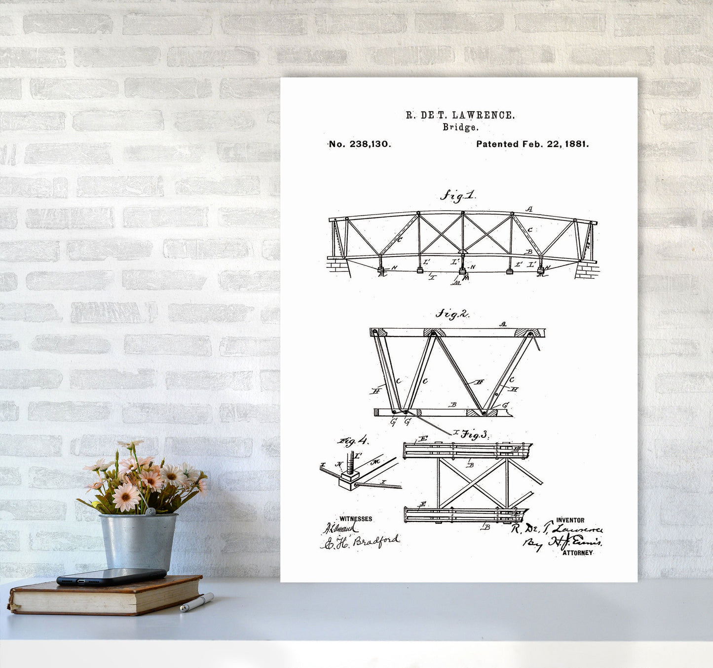 Avelena | Bridge Patent Kunst Druck