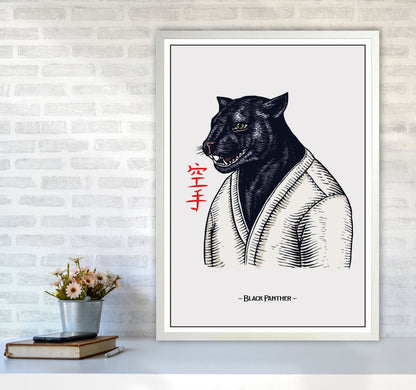 Avelena | Black Panther Kunstdruck von Jason Stanley