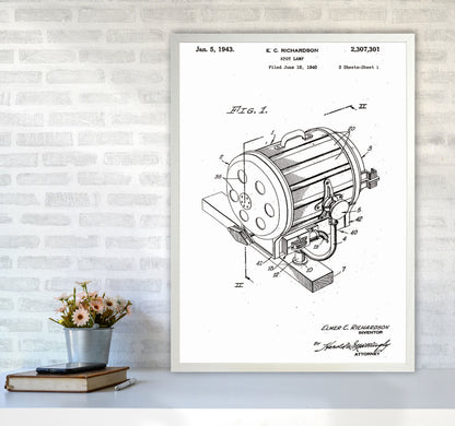 Avelena | Cinema Spotlight Patent Kunstdruck