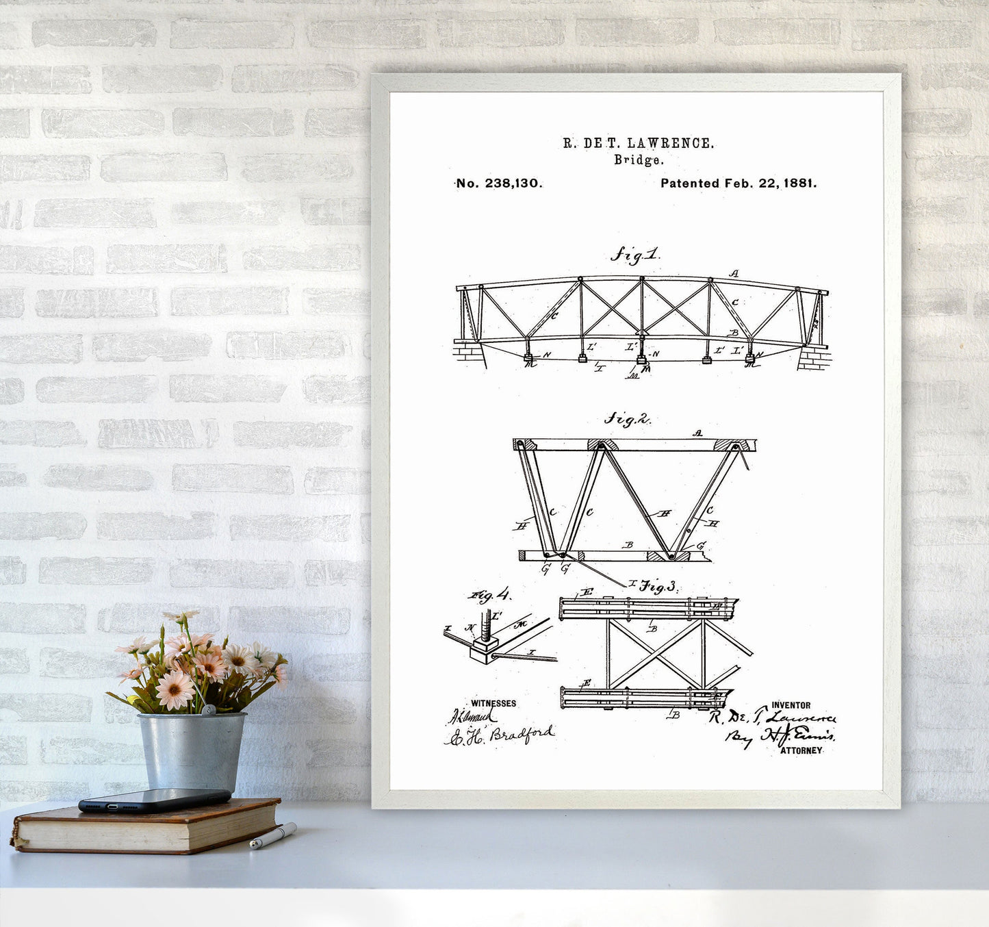 Avelena | Bridge Patent Kunst Druck