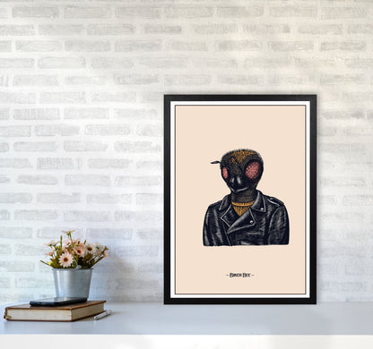 Avelena | Biker Bee Kunstdruck von Jason Stanley