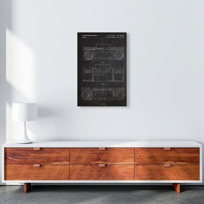 Avelena | Boombox Patent Kunstdruck