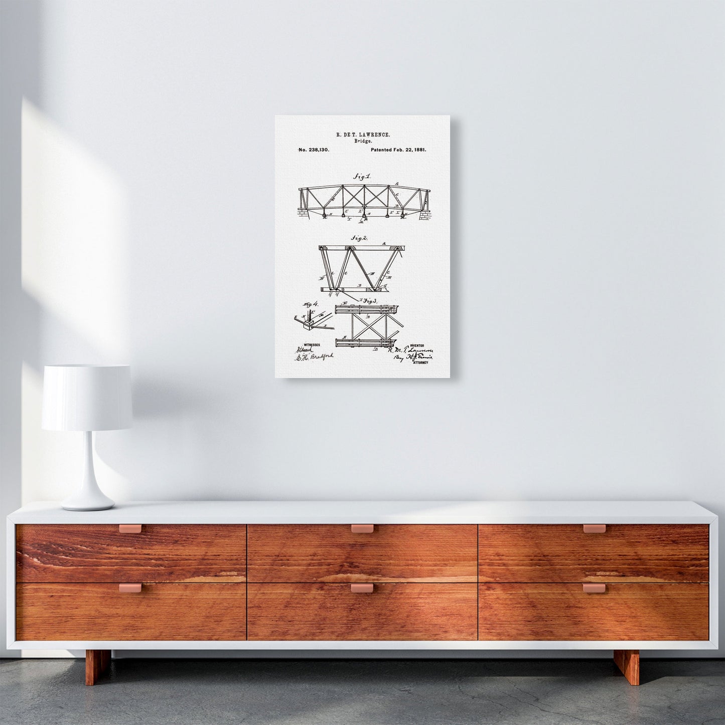 Avelena | Bridge Patent Kunst Druck