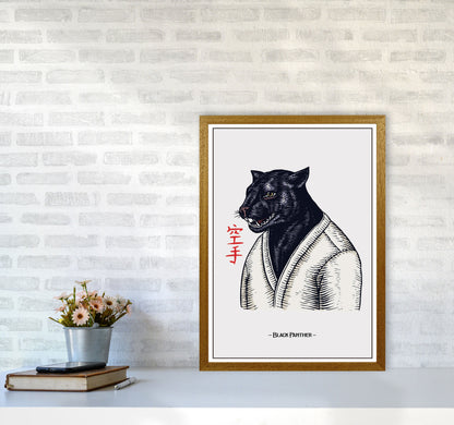 Avelena | Black Panther Kunstdruck von Jason Stanley