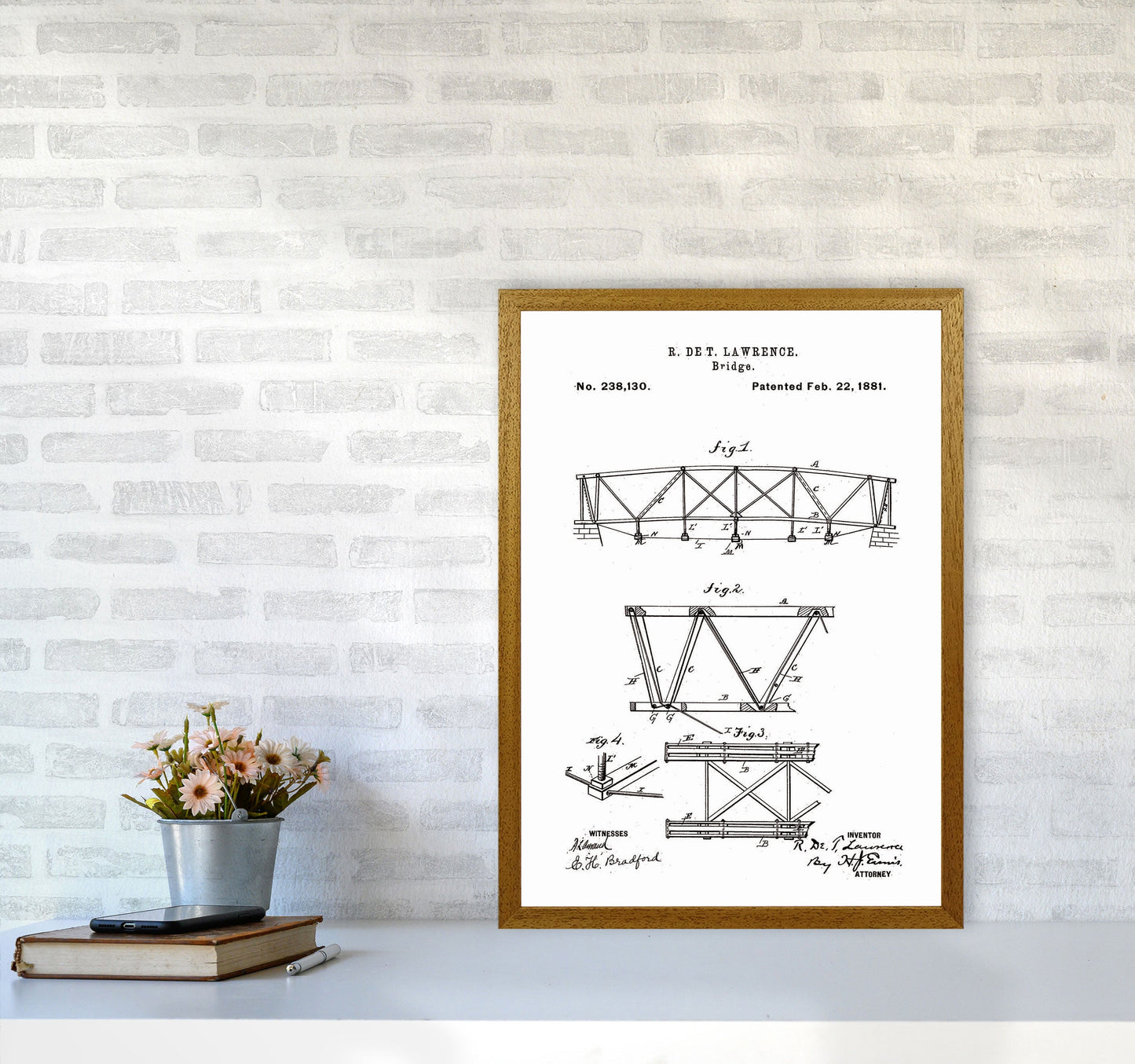 Avelena | Bridge Patent Kunst Druck