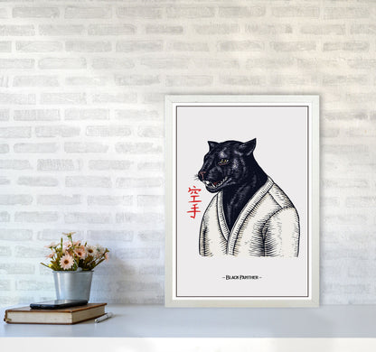 Avelena | Black Panther Kunstdruck von Jason Stanley