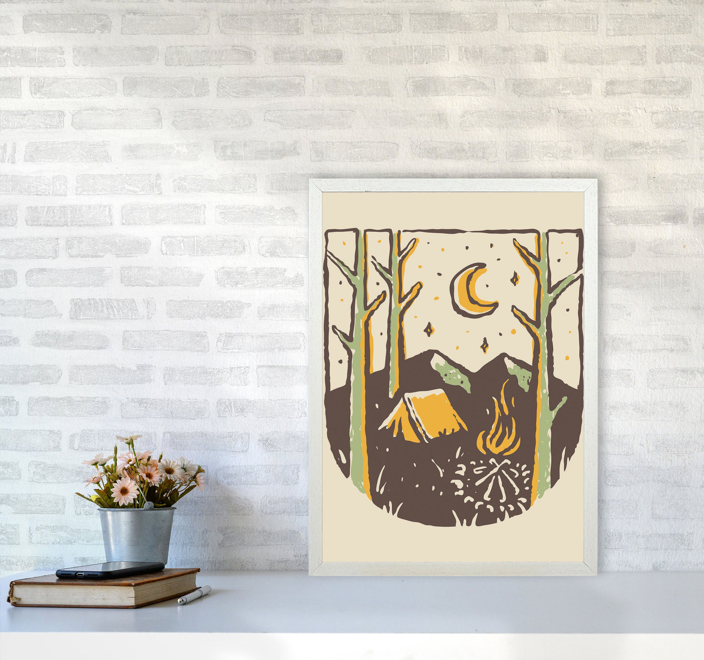 Avelena | Camp Vibes Only Kunstdruck
