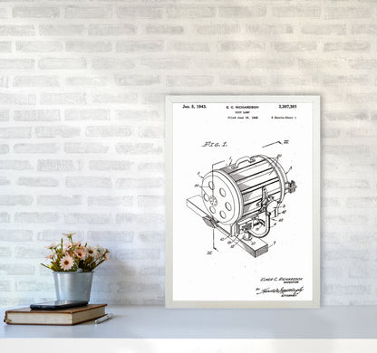 Avelena | Cinema Spotlight Patent Kunstdruck