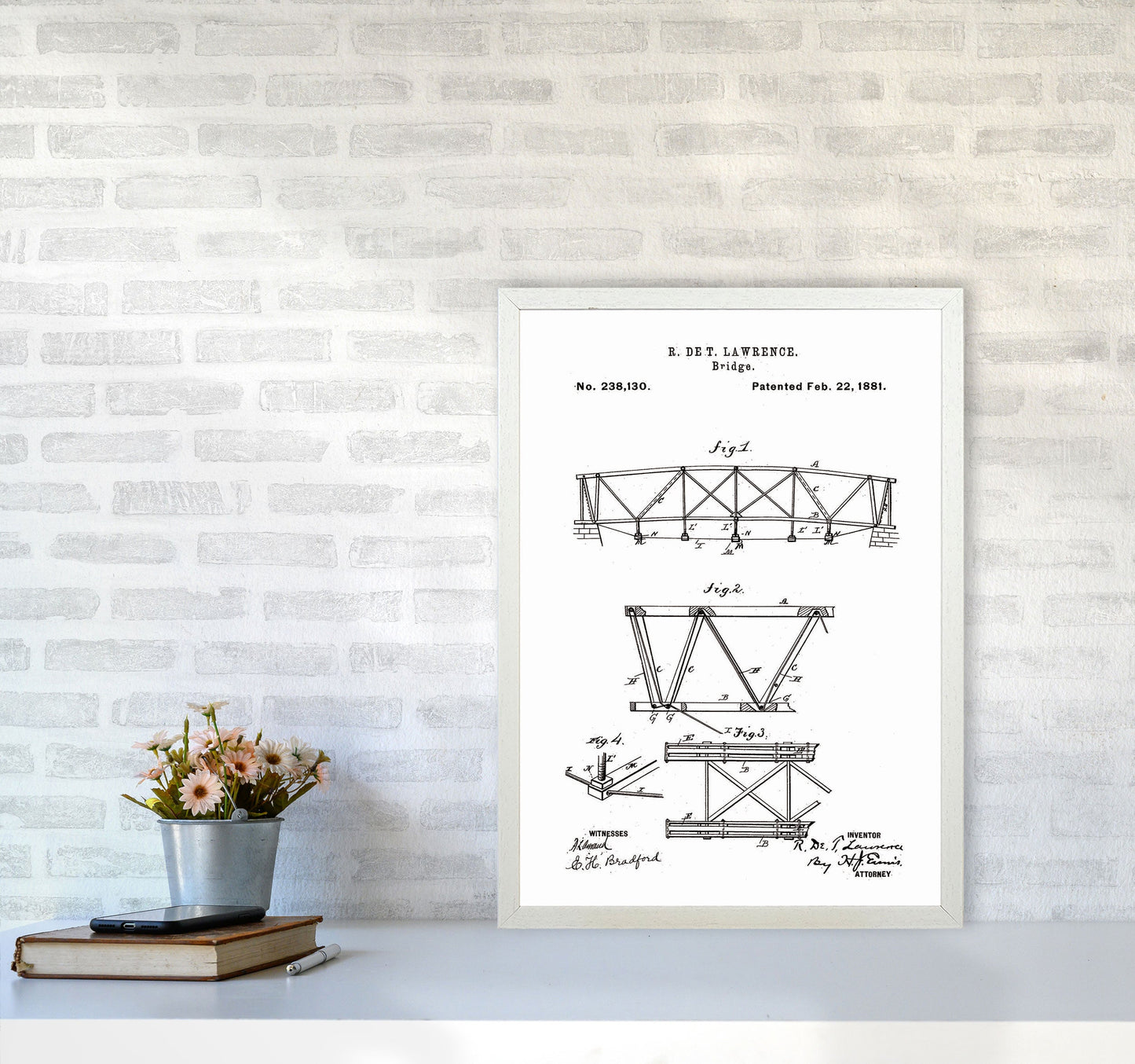 Avelena | Bridge Patent Kunst Druck