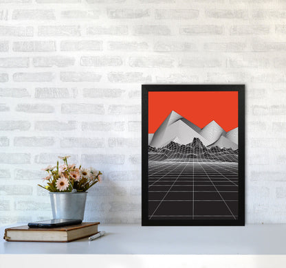 Avelena | Big Red Kunstdruck von Jason Stanley