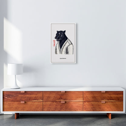 Avelena | Black Panther Kunstdruck von Jason Stanley