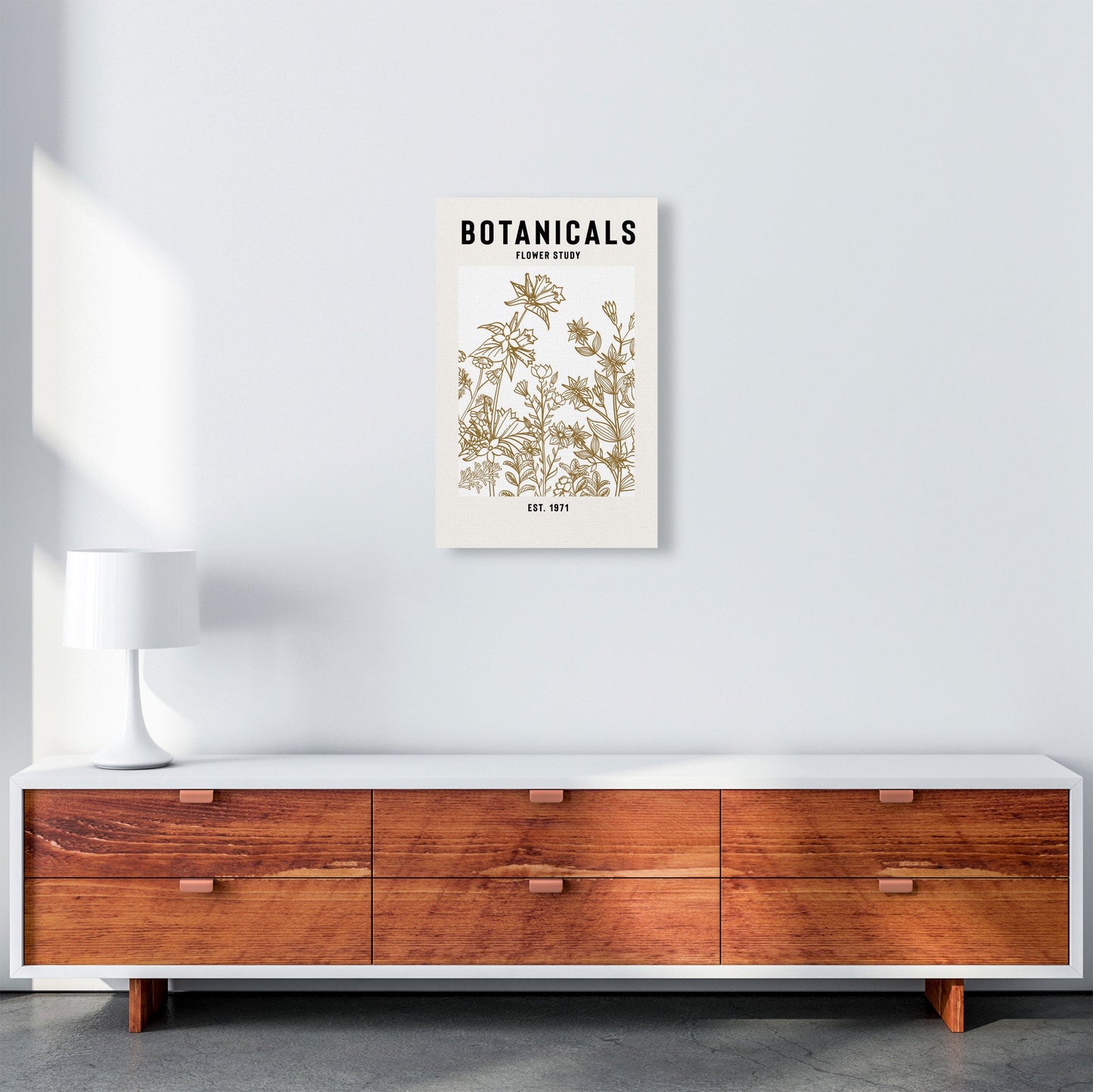 Avelena | Botanicals Flower Study II Kunstdruck