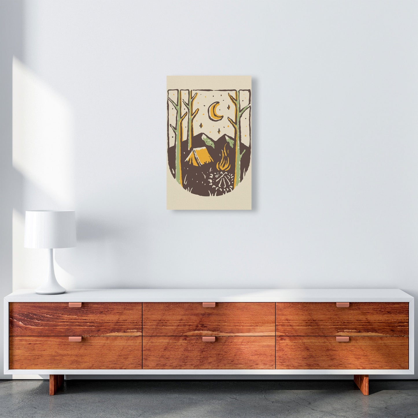 Avelena | Camp Vibes Only Kunstdruck