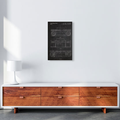 Avelena | Boombox Patent Kunstdruck