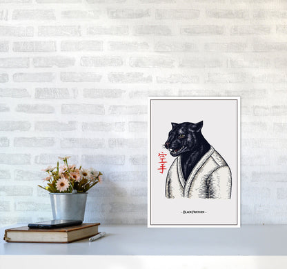 Avelena | Black Panther Kunstdruck von Jason Stanley