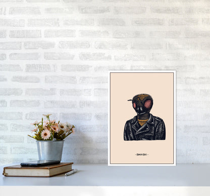 Avelena | Biker Bee Kunstdruck von Jason Stanley