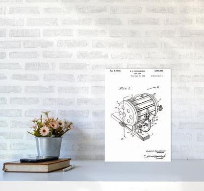 Avelena | Cinema Spotlight Patent Kunstdruck