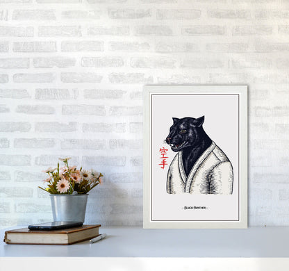 Avelena | Black Panther Kunstdruck von Jason Stanley