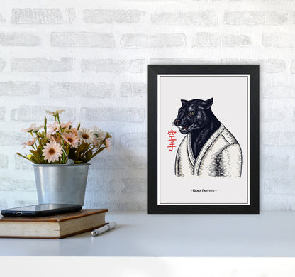 Avelena | Black Panther Kunstdruck von Jason Stanley