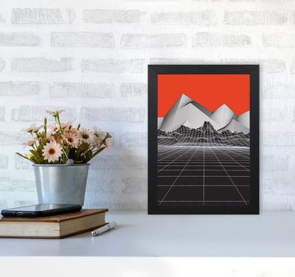 Avelena | Big Red Kunstdruck von Jason Stanley