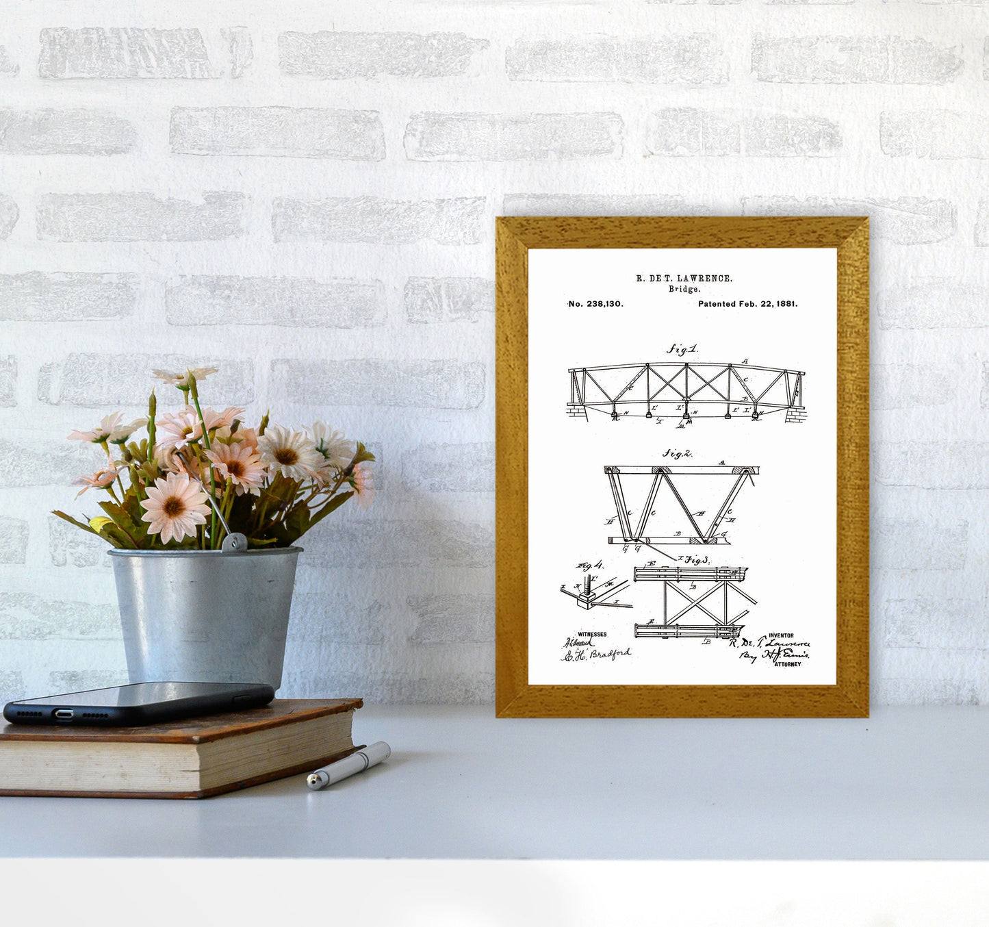 Avelena | Bridge Patent Kunst Druck