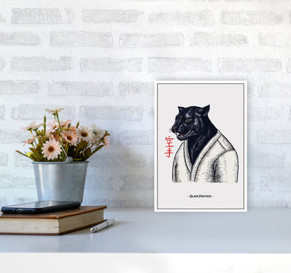 Avelena | Black Panther Kunstdruck von Jason Stanley