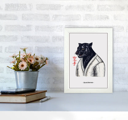 Avelena | Black Panther Kunstdruck von Jason Stanley