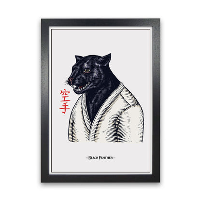 Avelena | Black Panther Kunstdruck von Jason Stanley