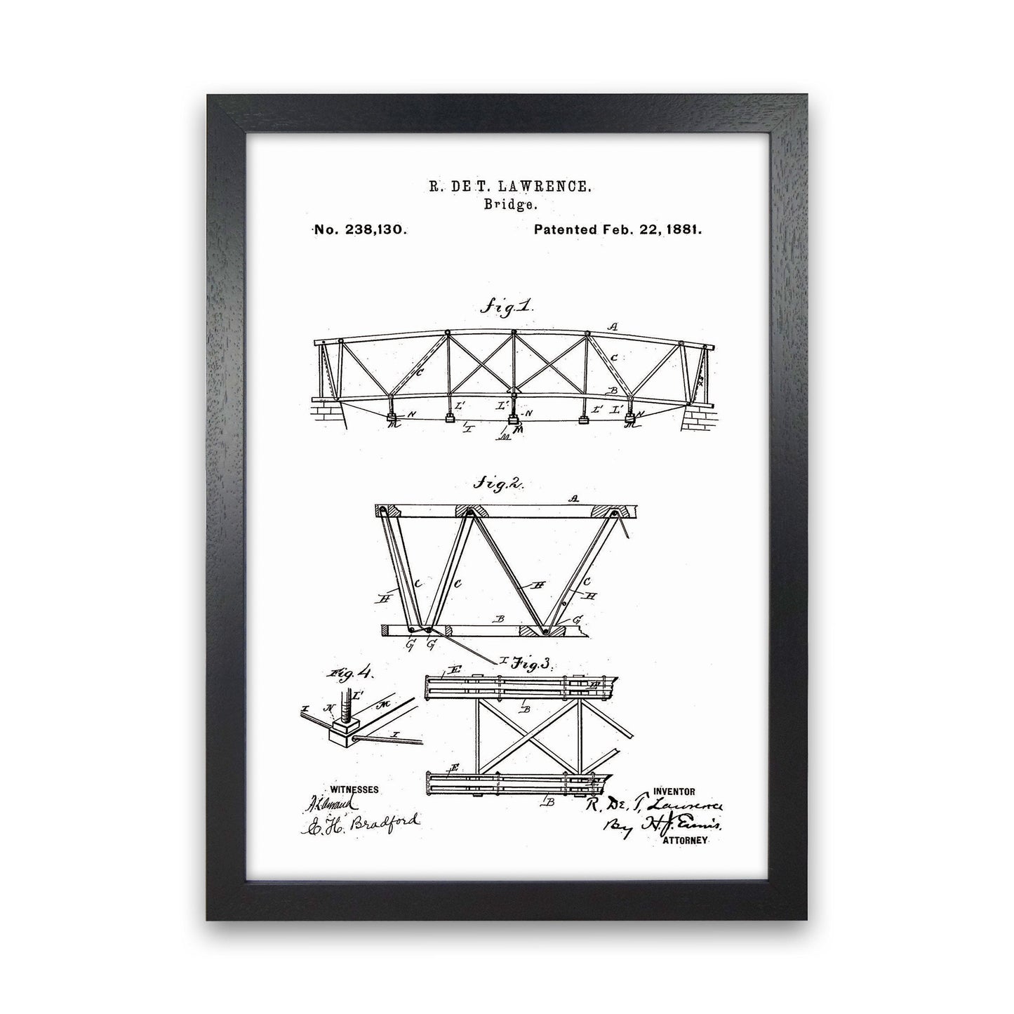 Avelena | Bridge Patent Kunst Druck