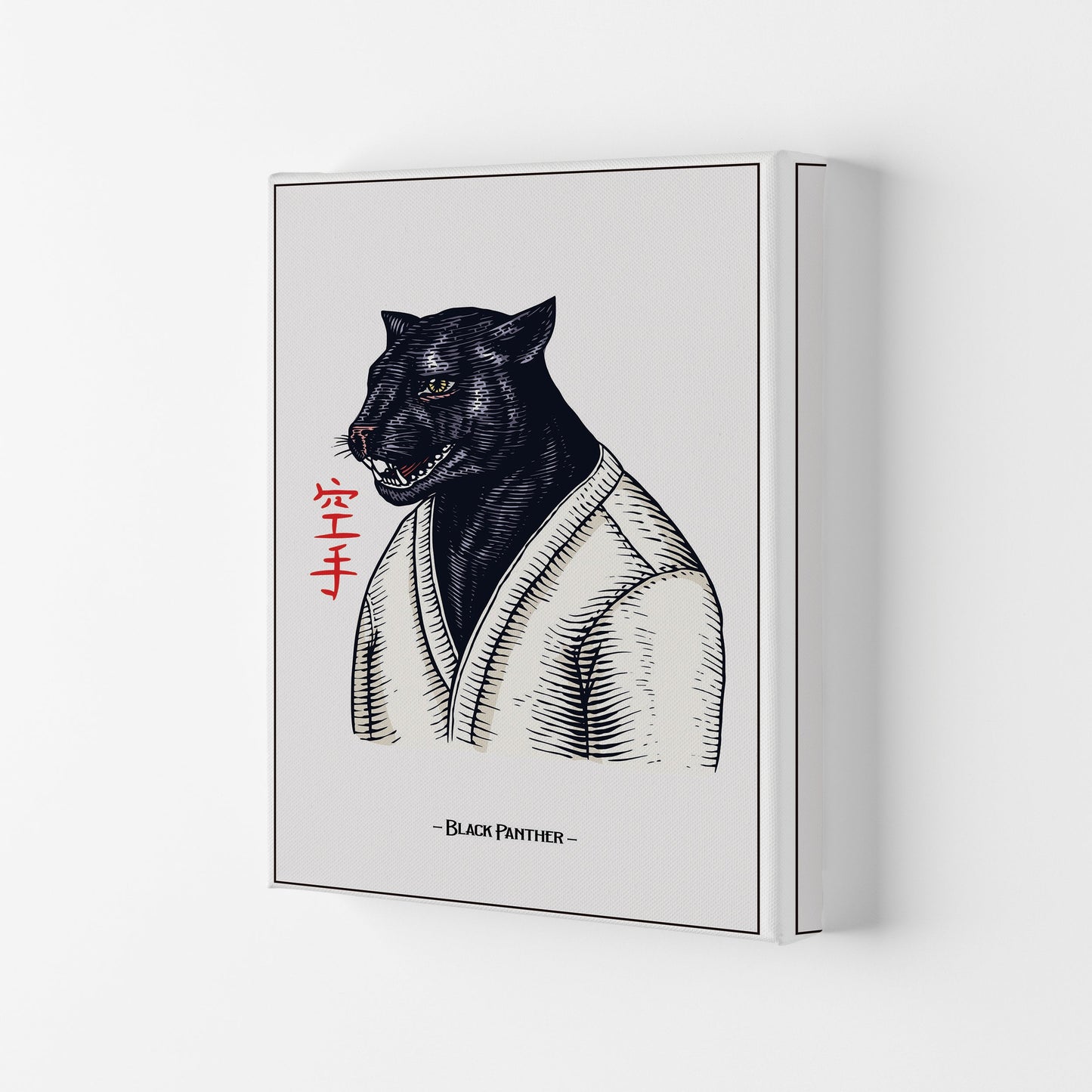 Avelena | Black Panther Kunstdruck von Jason Stanley
