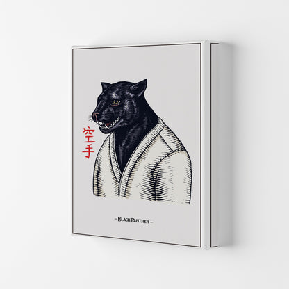 Avelena | Black Panther Kunstdruck von Jason Stanley