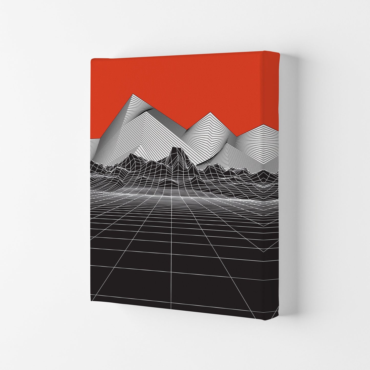 Avelena | Big Red Kunstdruck von Jason Stanley