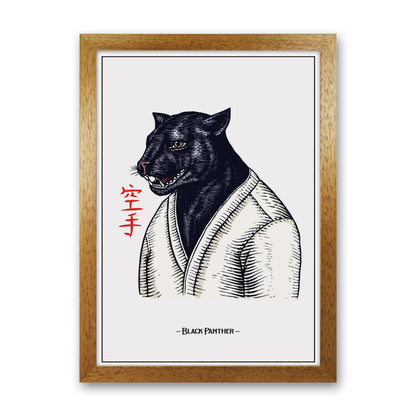 Avelena | Black Panther Kunstdruck von Jason Stanley