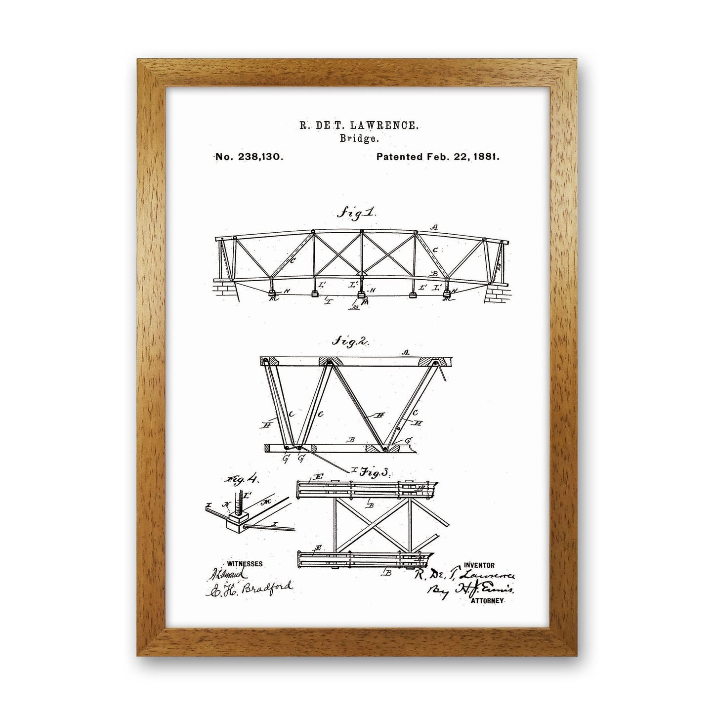 Avelena | Bridge Patent Kunst Druck